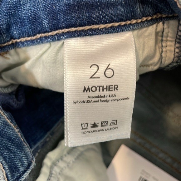 Mother PETITES The Lil Hustler Ankle Fray denim jean - Picture 11 of 12
